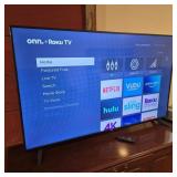 58" 4K UHD Roku TV w/ Remote & DVD/VCR Player