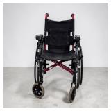 Petite Wheelchair Has Damage on Arms