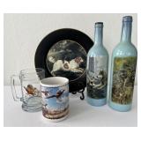 Hunting Decor, Raymond Waites Dog Plate, Pheasant