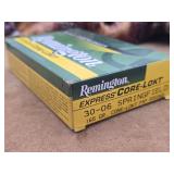 Box of Remington 30-06 Ammunition 15rds