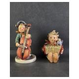 Hummel Figurines Accordian Boy & Sweet Music