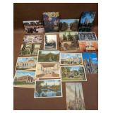 Vintage Religious Themed Postcards, Saint