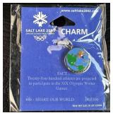 Salt Lake Olympics 2002 Charm #86 Share Our World