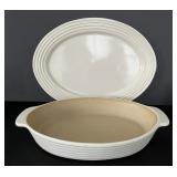 Pampered Chef Heritage Collection Lg Stoneware