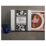 Shirley Temple Plate & Cream Pitcher