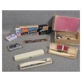 Old Barber Ephemera - Razors, Stones ++