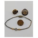 BABY BRACLET & GOLD FILLED PINS