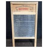 NATIONAL WASHBOARD CO. GLASS WASHBOARD NO. 865