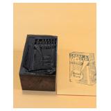 Vintage Letterpress Stamp of Chase & Sanborn