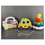 Vtg Fisher Price & Vtech Toys Stacker Car +