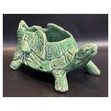 Vintage McCoy Pottery Turtle Planter