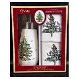 New Spode Christmas Tree Bathroom Set
