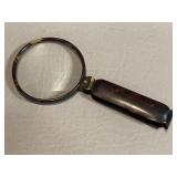 Vintage / Antique Tortoise Shell Magnifying Glass