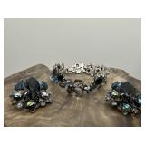 Vintage Jewelry Judy Lee Earrings & Lisner Style