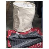 LAUNDRY BASKET & 4 FEEL GOOD MATS
