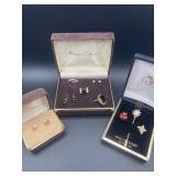 FASHION JEWELRY RINGS, EARRINGS & STICK PIN