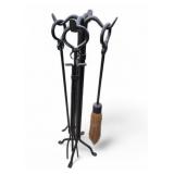 Wrought Iron Fireplace Tools