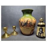 Icon Holy Water Bottle Made in Greece, Baldwin