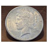 1927 Peace Dollar No Mint Mark