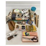 Vintage Sewing Notions & Buttons, Copper Craft