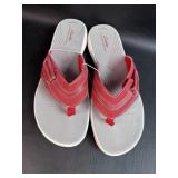 New Clarks Flip Flip Sandals Ladies Size 10