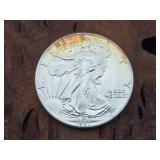1987 US Silver Eagle One Dollar Coin 1oz Fine