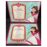 2 GLASS CUTTING BOARDS 12 x 16