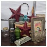 Lot of Western Decor & Vintage Items