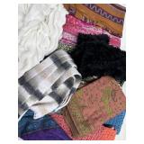 Box Lot of Scarves & Mufflers