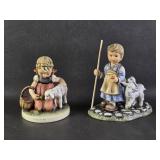Hummel Figurines Favorite Pet & Berta