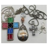 BEAUTIFUL CROSS PENDANT NECKLACES & EARRINGS
