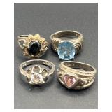 FOUR 925 SILVER RING