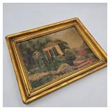 10" x 13" Painting of a House on Panel