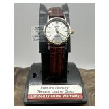 Vintage Lorus Watch Genuine Diamond