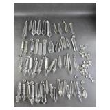 Antique Cut Glass Prisms