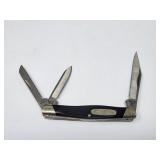 Vtg Buck 310 Pocket Knife 3 Blade