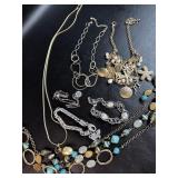 Necklace & Bracelet Lot Some Signed