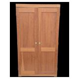 Custom Cherry Wardrobe / Closet / Armoire