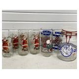 Coca Cola Coke Glasses, Pillsbury Canister