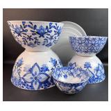 Melamine Nesting Bowls w/ Lids Appears Unused