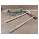 Vintage Wooden 2lb. Velveeta Cheese Box & Wood