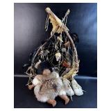 Native American Doll w/ Dream Catcher that Has
