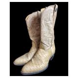 Rogers Boots Cowboy Boots 11.5 Embossed Leather