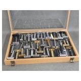 Display Tray of Vintage Safety Razors