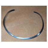 Vintage Sterling Silver Choker Necklace