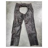 First Classics Leather Chaps Motorcycle Leathers