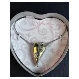 New Brighton Heart Necklace in Heart Shaped Tin