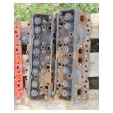 Set of Small Block Chevy Big Valve Heads