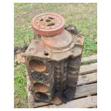 Older Small Block Chevy Short Block for Rebuild
