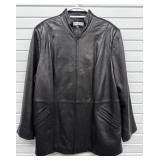 August Max Womenï¿½s Soft Leather Coat 2X